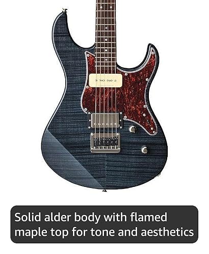 Amazon.com: Yamaha Pacifica PAC611HFM TBL Solid-Body Electric