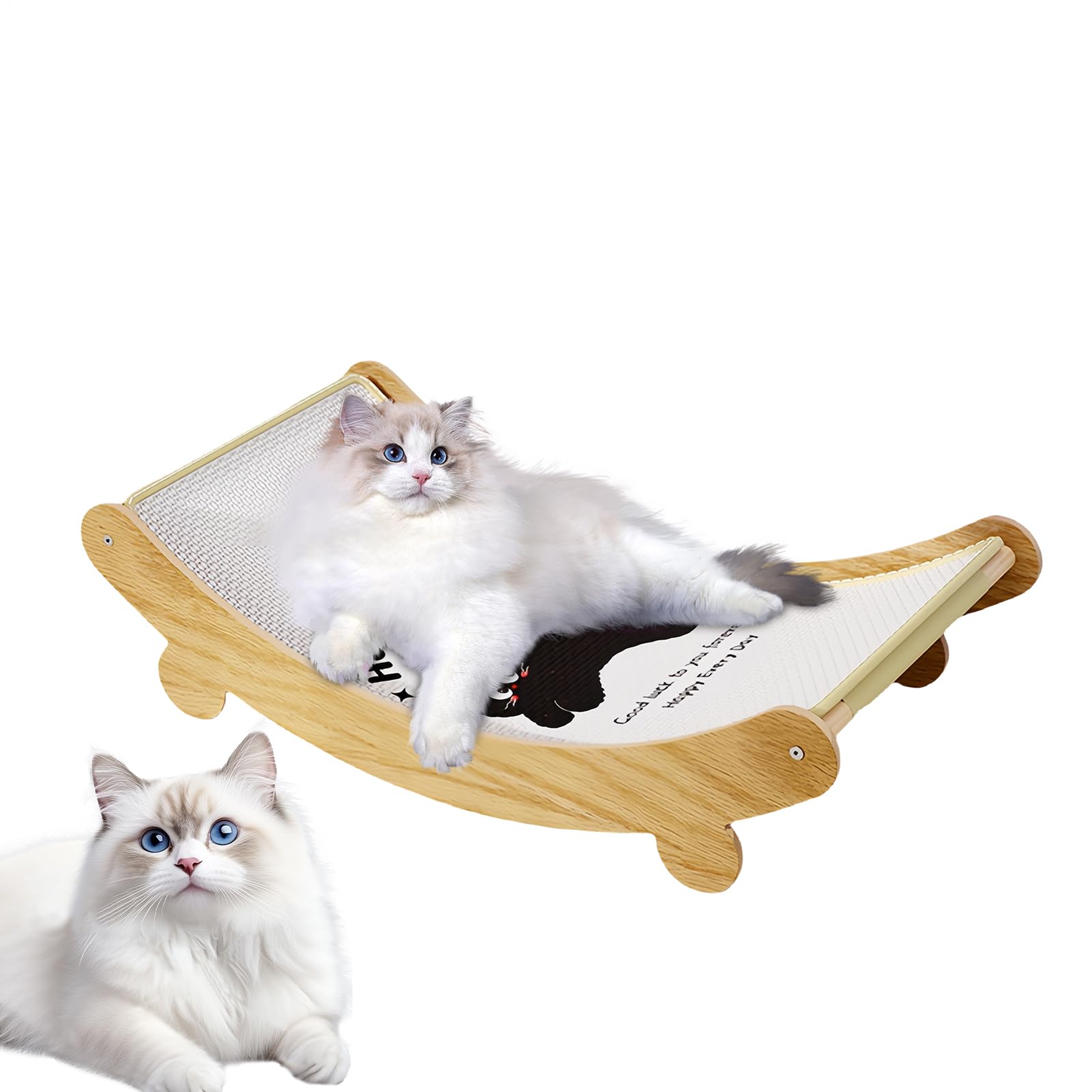 Tapis à griffer pour chat idéal pour des moments de jeu interactif au sol
