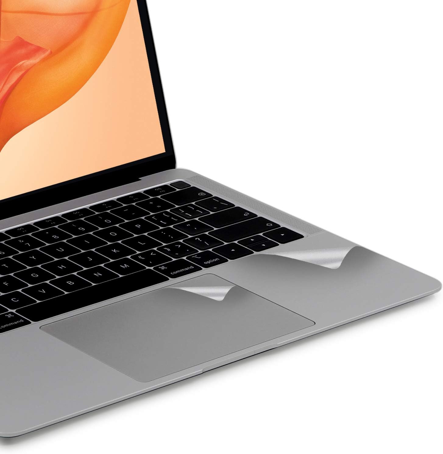 LENTION Palm Rest Cover Skin with Trackpad Protector, Protective Vinyl Decal Sticker Compatible with 2018 2019 2020 MacBook Air (13-inch, Retina Display) - Model A1932/A2179/A2337 (M1) (Space Gray)