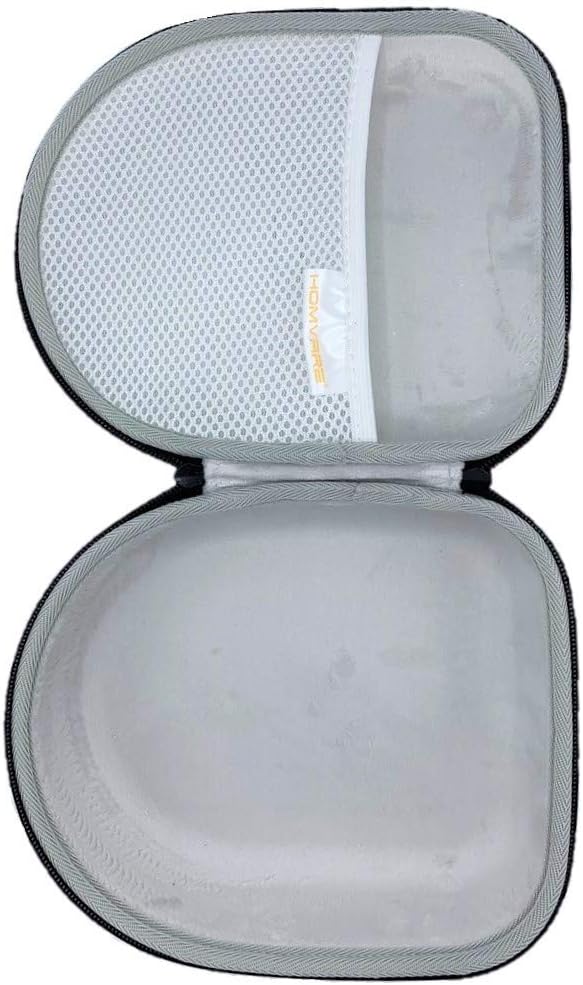 Homvare Hard Headphone Case Travel Bag with Handle and Wire Storage, Compatible with Sony, Behringer, Audio-Technica, JBL, Xo Vision, Bose, Beats, Maxell, Panasonic- Large Full Size - Grey : Electronics