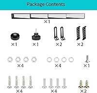 Vista 7 de 10L0L Universal Golf Cart 4 Panel Mirror for Yamaha EZGO Club Car, Eliminate Blind Spots Wide Angle Rear View Mirror