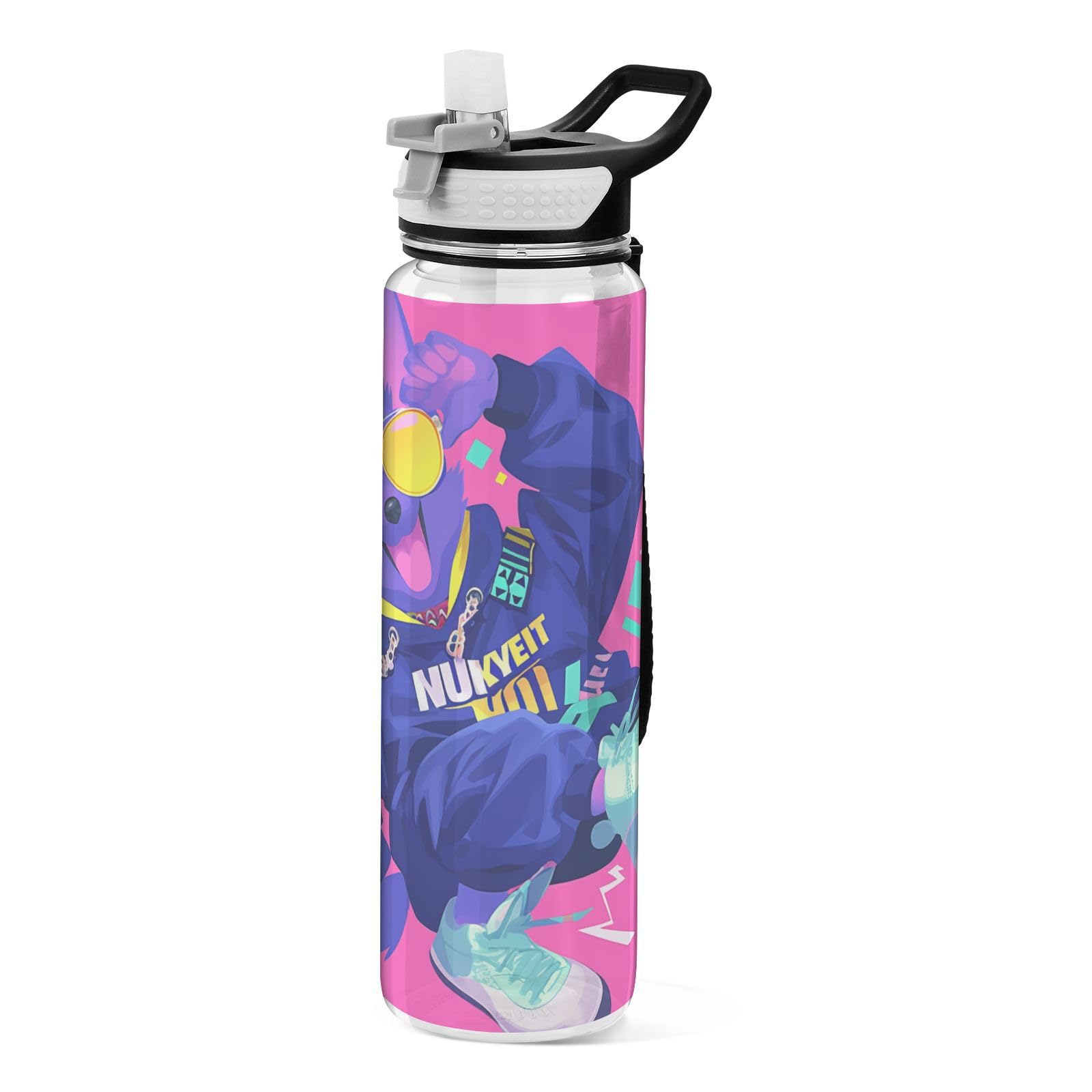 Bouteille d'eau de sport en Tritan sans BPA de 887 ml pour l'hydratation quotidienne