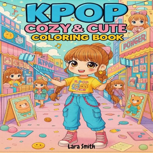 KPOP COZY & CUTE: COLORING BOOK