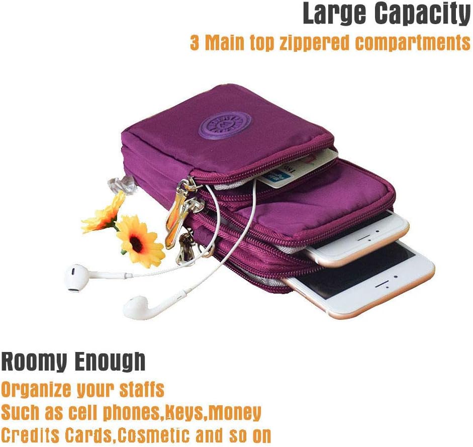 WITERY Crossbody Phone Bag Card Wallet Purse Handbags Shoulder Bag Sport Waterproof Multifunctional Phone Pouch Bag for Women Girls 4 61ZeQcQ1ZEL. AC SL1020