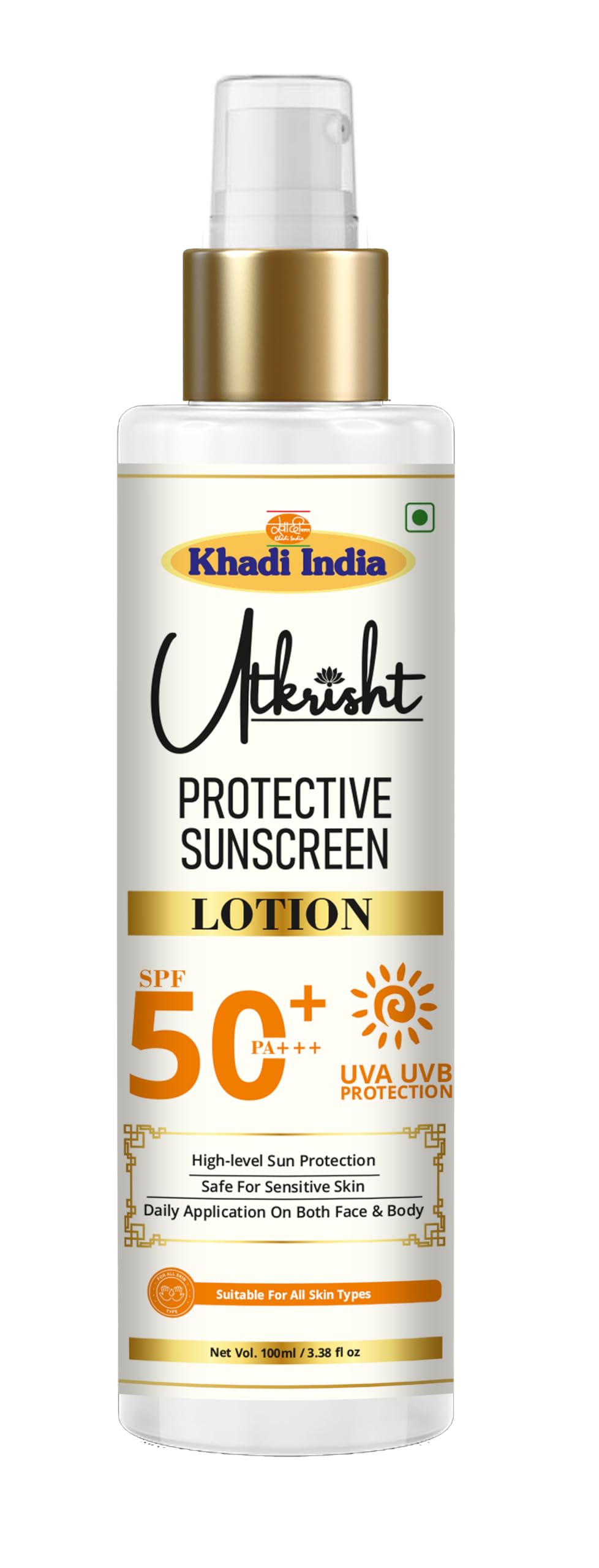 SPF 50 lotion