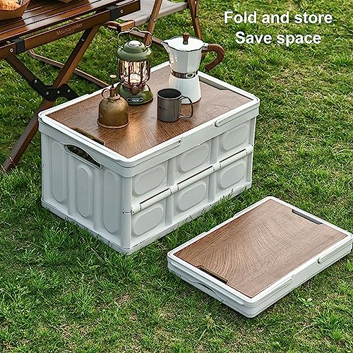 BROLEO Camping-Aufbewahrungsbox, Große Kapazität, Abnehmbare Camping-Aufbewahrungsbox, Faltbar, Wasserdicht, für den Außenbereich – Bild 3