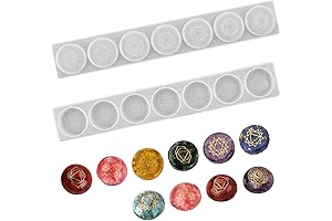 7 Chakra Stone Epoxy Resin Mold Kit