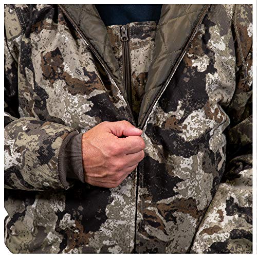 Image of HOT SHOT Men's Insulated Twill Camo Hunting Jacket, Camo with Cotton Shell, for cold weather, bird and deer hunting