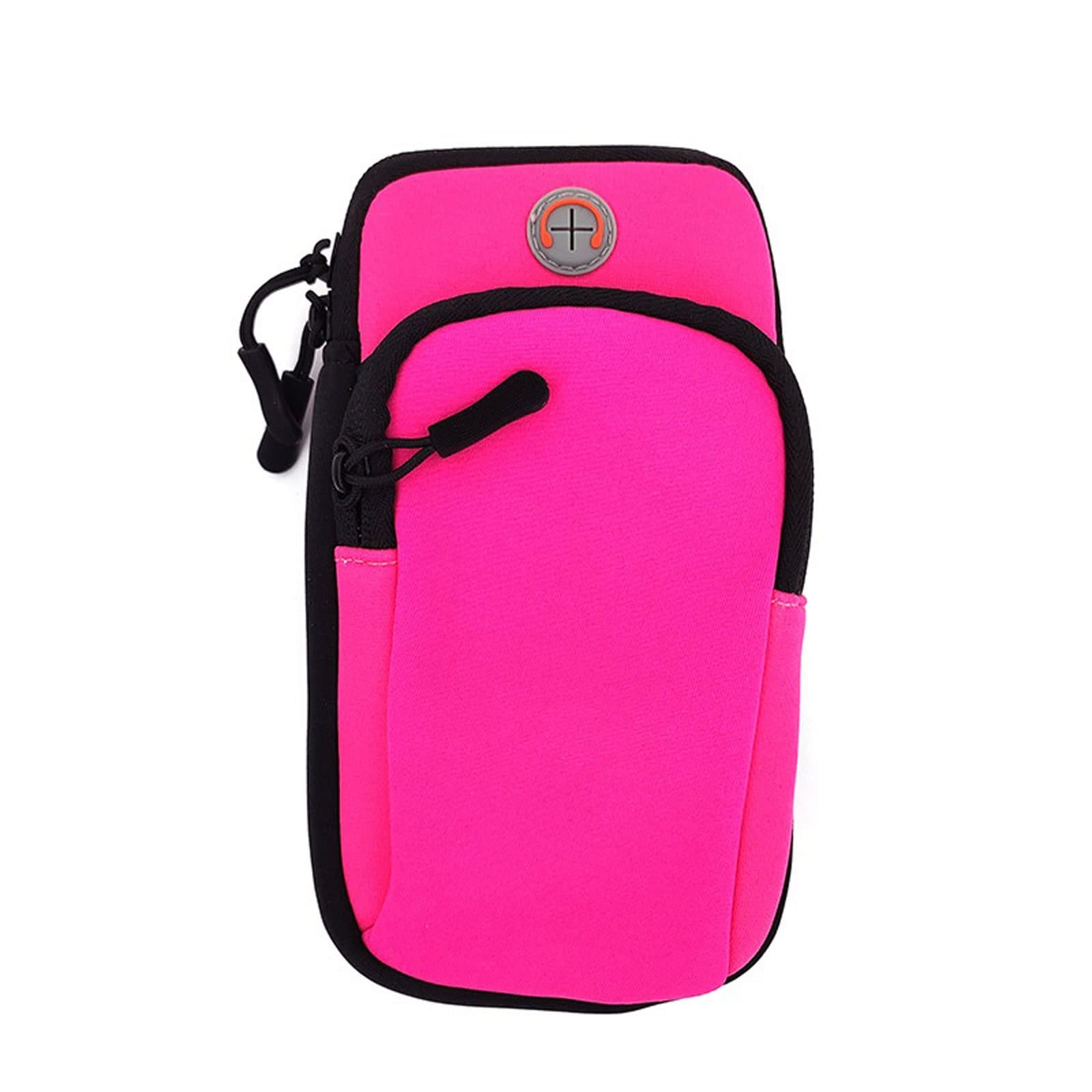 VIZCO Mens Cross Body Bag Universal Waterproof Sport Armband Bag Running Jogging Gym Arm Band Outdoor Sports Arm Pouch Phone Bag Case Cover Holder (Color : Hortel�)-image-45