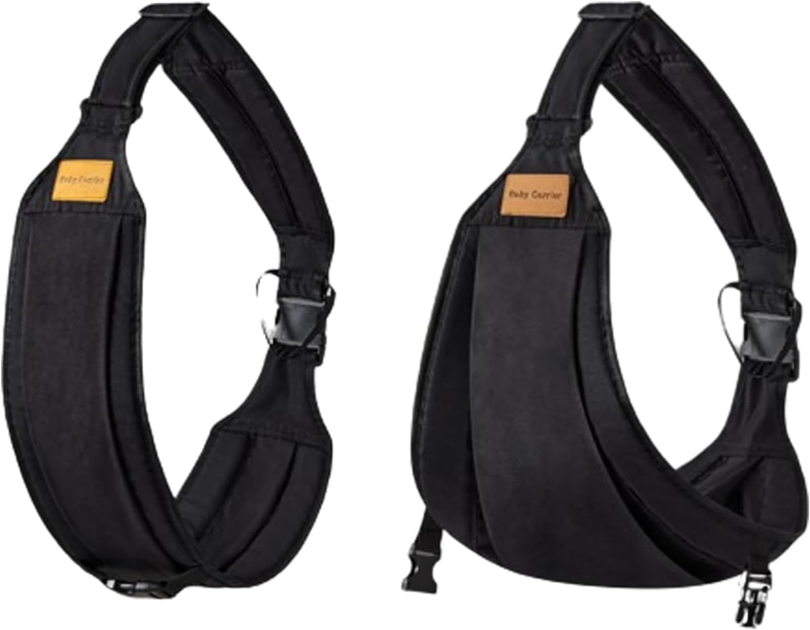 Toddler Carrier,Baby Carrier, Lightweight Baby Sling Carrier Toddler Carrier, Toddler Sling Carrier Baby Child Carrier Slings with Adjustable Shoulder Strap,Carrying 10-45 lbs (Black, Solid)