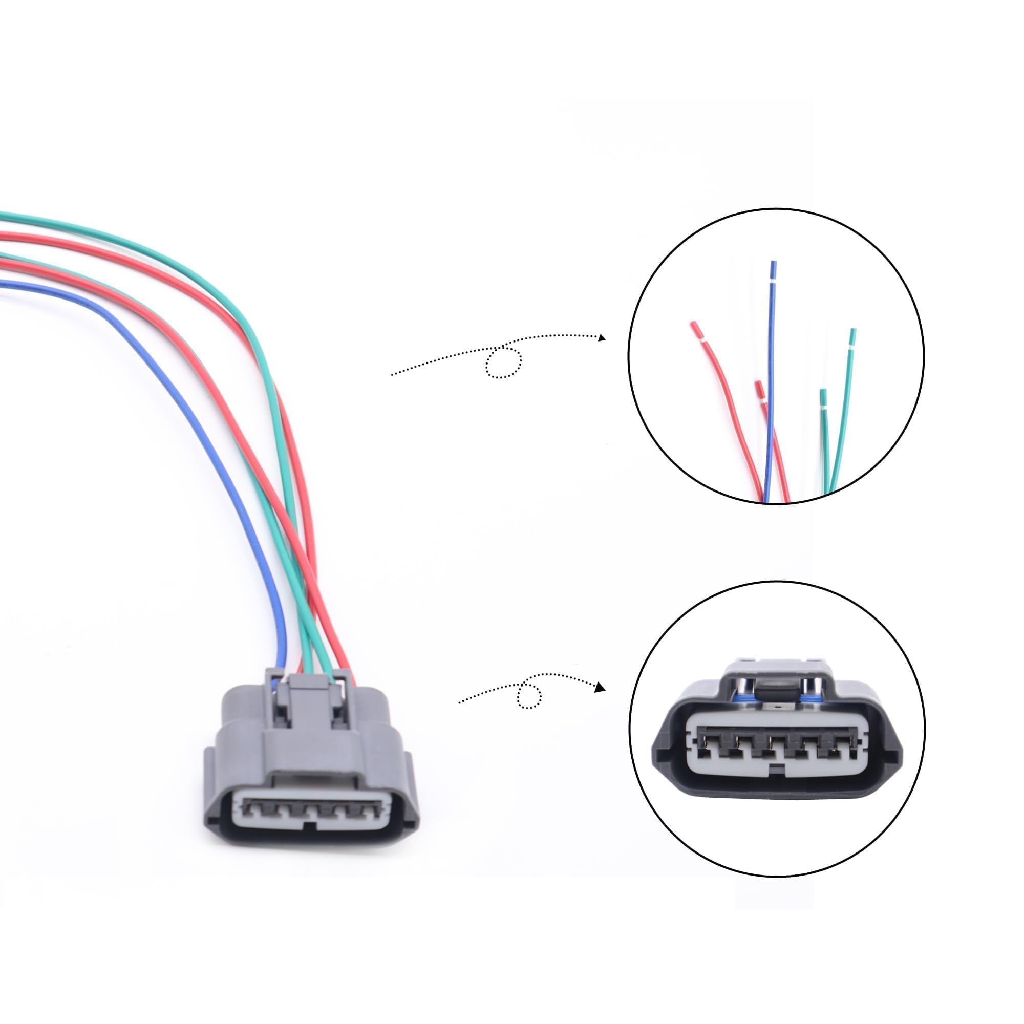 Amazon.co.jp: OXCANO 170408U000 燃料ポンプハーネスコネクタプラグ