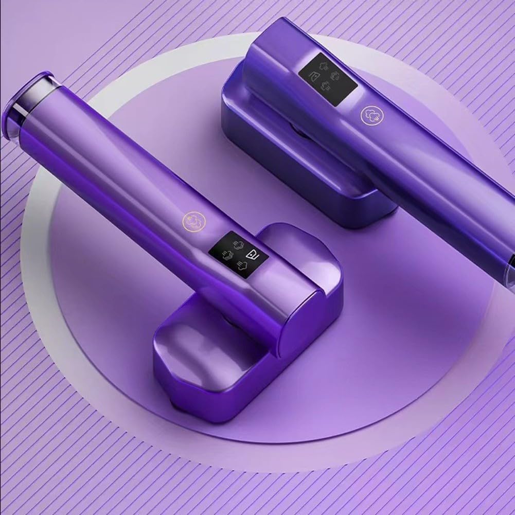 per Ferro da Stiro Verticale Portatile 100ml per viaggio per(110V) | Riscaldamento in 15s, display LED, serbatoio 100ml, per ideale per viaggi last-minute e mattine frenetiche