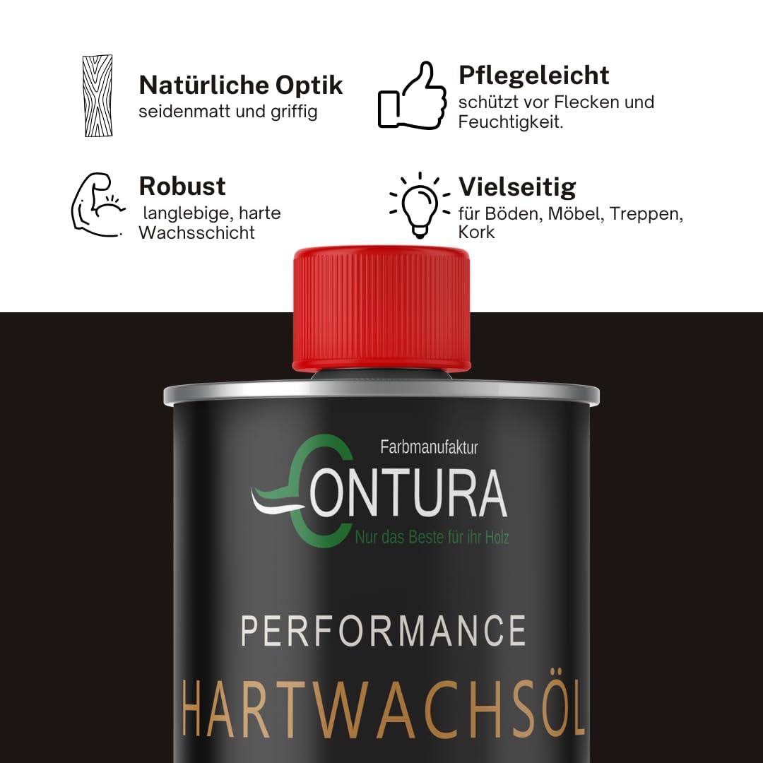 Contura Performance Hartwachsöl Farblos Natur Holz-Öl 250ml