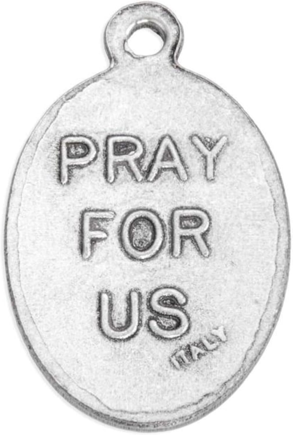 Westmon Works St Patrick Medal Set Italian Metal Medallion with USA Made Saint Prayer Holy Card - Image 2