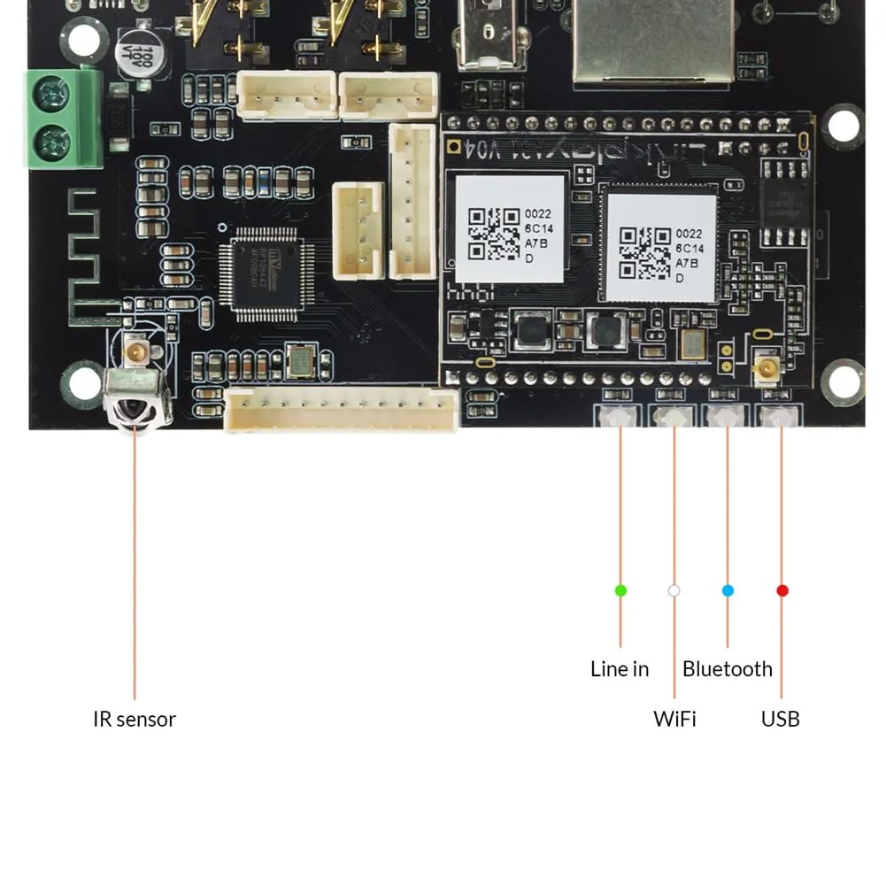 Up2Stream Pro V3 Bezprzewodowa płyta odbiornika audio Bluetooth Audio Recei bezprzewodowy moduł muzyczny stereo Multiroom DIY WIFI płyta audio