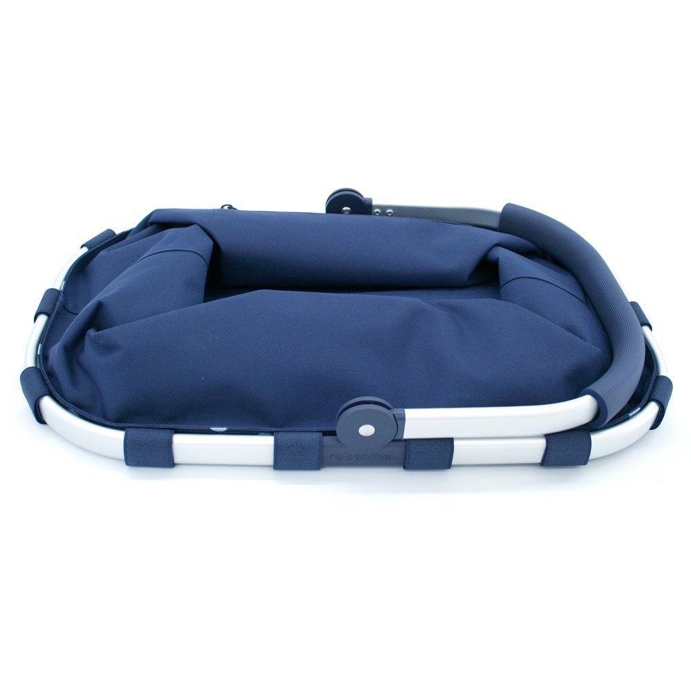 Reisenthel Carrybag XS Blu Scuro - Cestino Spesa Compatto Con Tasca Interna, Idrorepellente - Foto 3