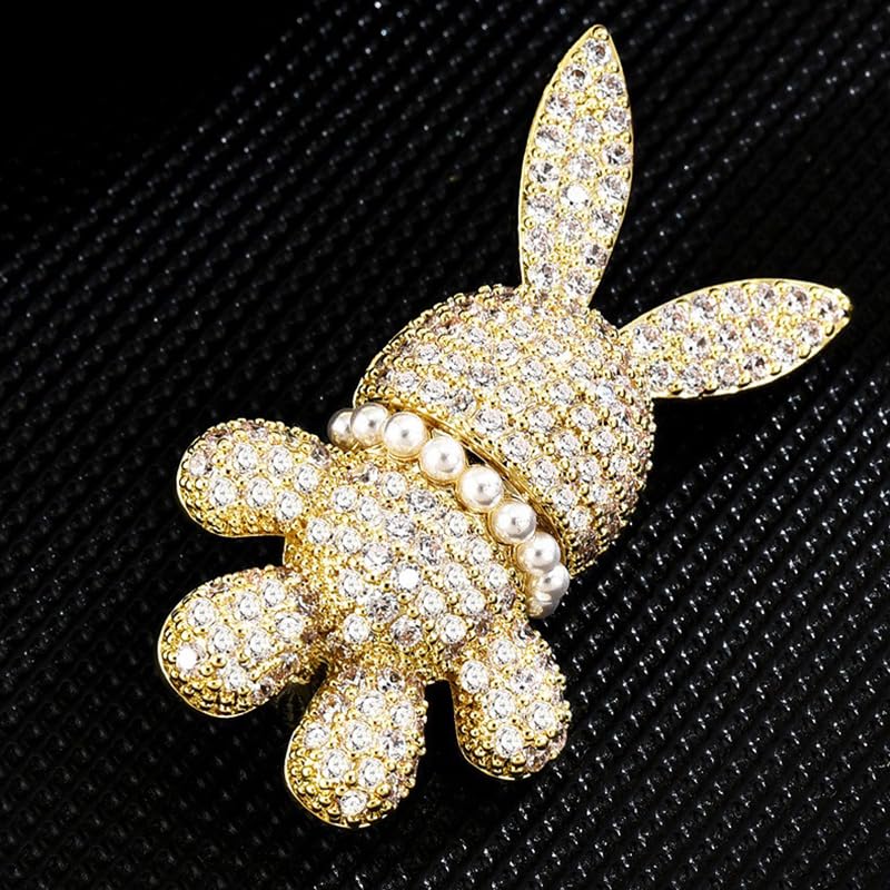 Image of Elegant Pearl Flower Designer Brooch Pins Broches Costume Jewelry For Women Fashion Christmas Gift