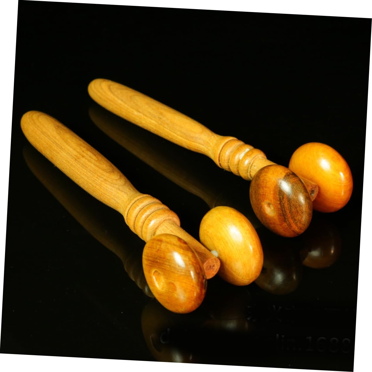 12piezas Rodillo De Masaje De Madera Para Relajar y Aliviar Dolores Masajeador De Cuerpo Completo Rueda De Masaje Para Hombres y Mujeres Para Promover La Circulación y La Fatiga