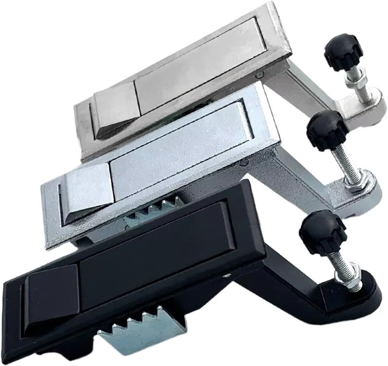 MS708 Electrical Panel Push Latch Safe Lock Cabinet Compression Door 1Pcs(Black)