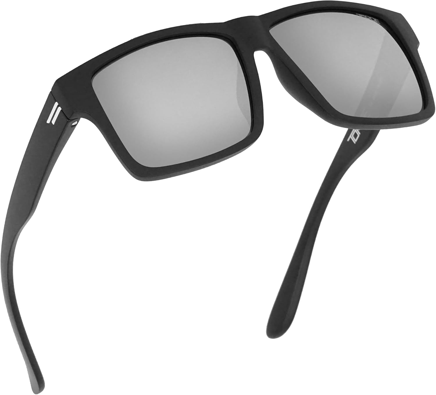 TOROE Classic RANGE TR90 Frame Polarized Unbreakable Sunglasses with Hydrophobic Coated Polycarbonate AR Lenses