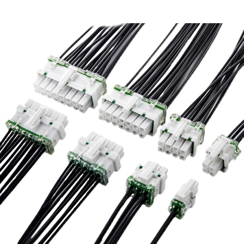 1セット 2 4 6 8 10 12 14 16ピン 5557タイプ 自動車用電気コネクタ メス オス 配線ハーネス プラグ 390