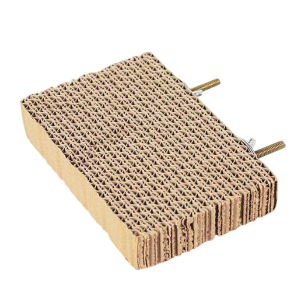 Parrot Cage Perch Cardboard Platform Bird Toy for Budgies Cockatiel Parakeet S-image-21