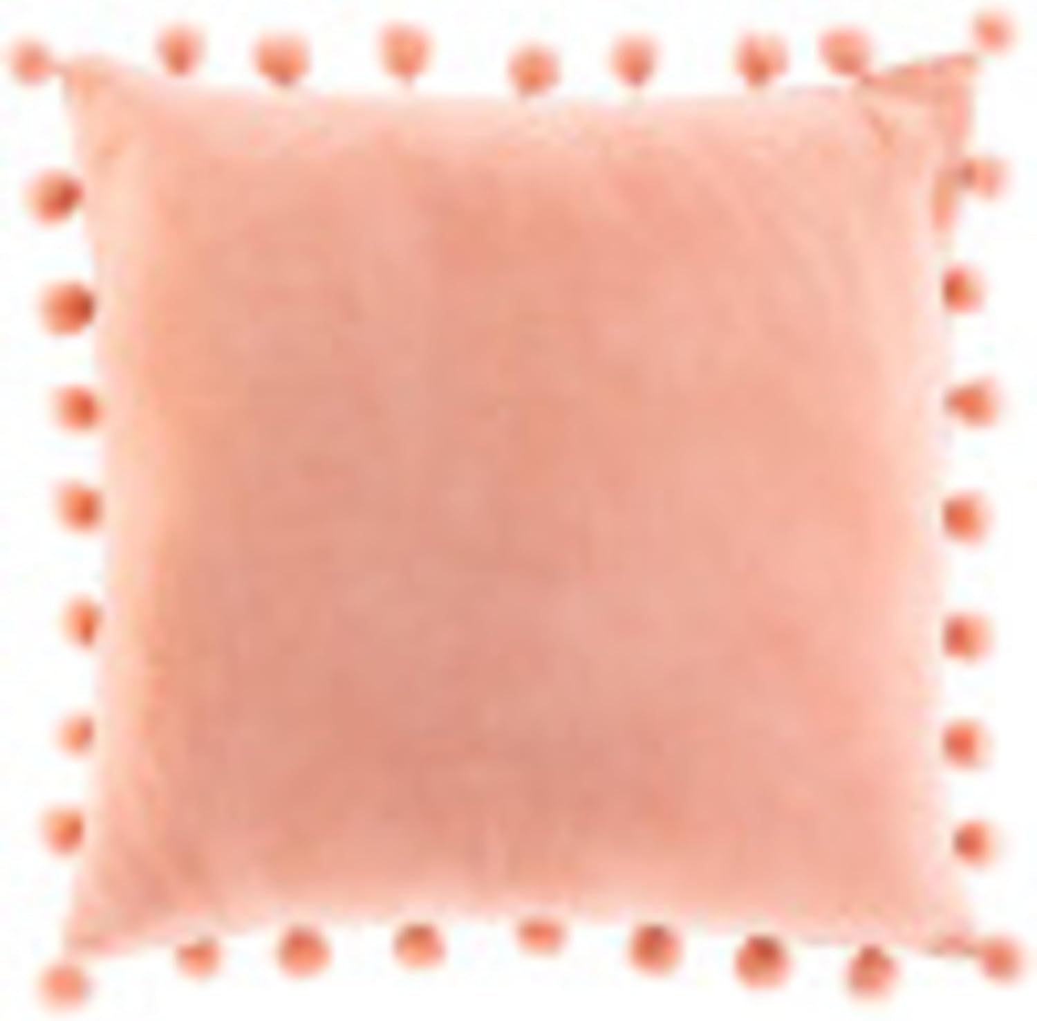 Artistic Weavers Pom Pillow, 18" H x 18" W, Camel