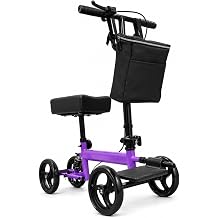 SKRT Knee Scooter for Adults for Foot Surgery, Knee Walker with 13" Pad