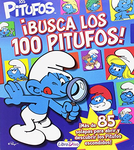 LOS PITUFOS ¡ BUSCA LOS 100 PITUFOS ! 8415919670 Book Cover