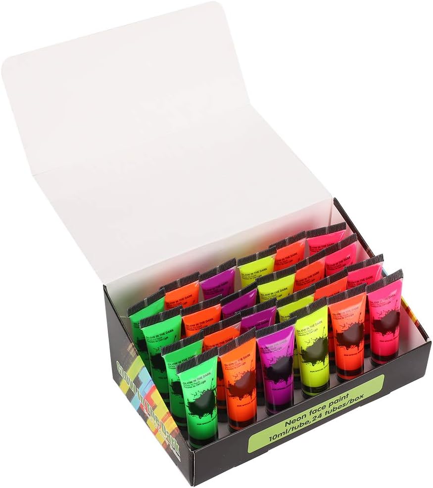 Safe Oil Paint Set, Body Paint, Non‑Toxic Clubbing Carnival Parties Birthdays Parties Festivals Office Concerts School for Home