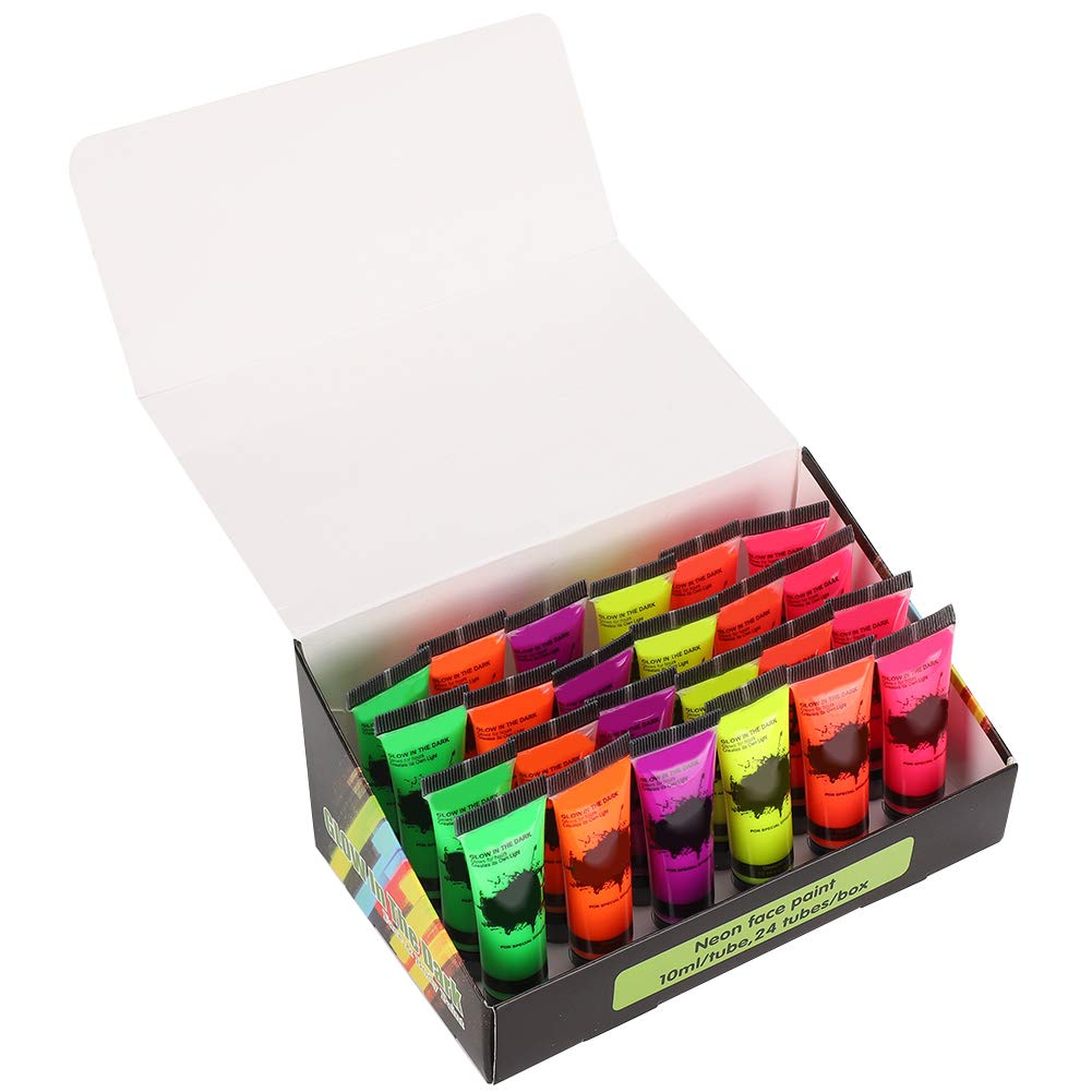 Safe Oil Paint Set, Body Paint, Non‑Toxic Clubbing Carnival Parties Birthdays Parties Festivals Office Concerts School for Home