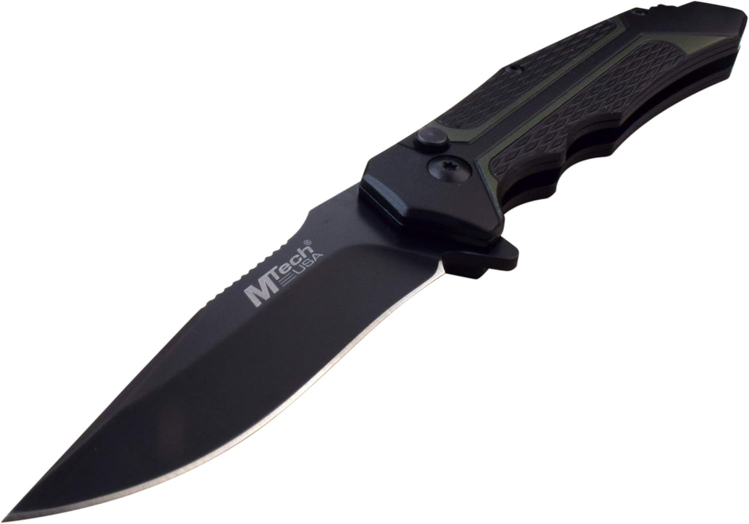 MTECH Under blast sales USA MT-1134GN Folding Manual Knife Spring new work one after another