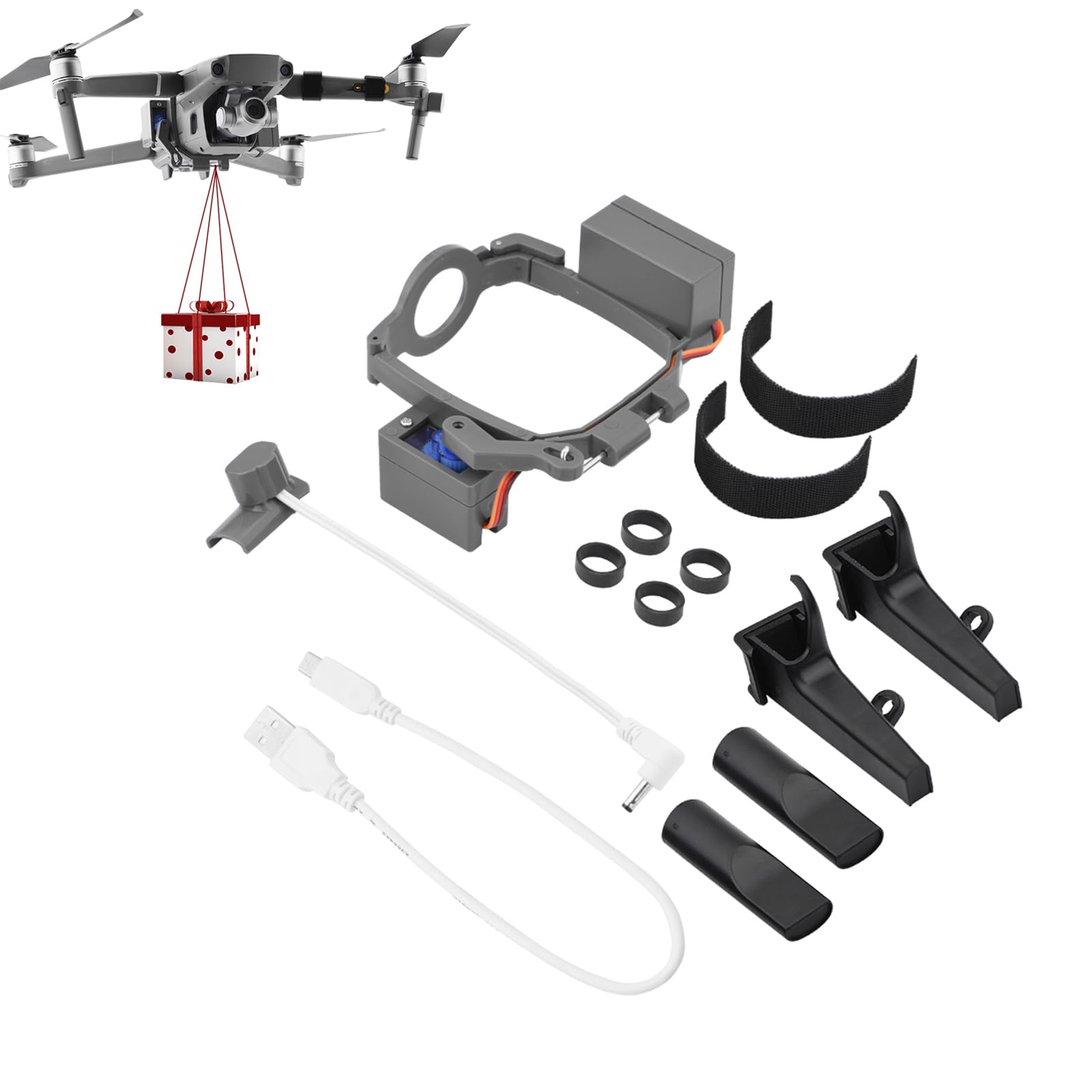 Amazon.com: LICHIFIT Drone Airdrop System with Landing gears for