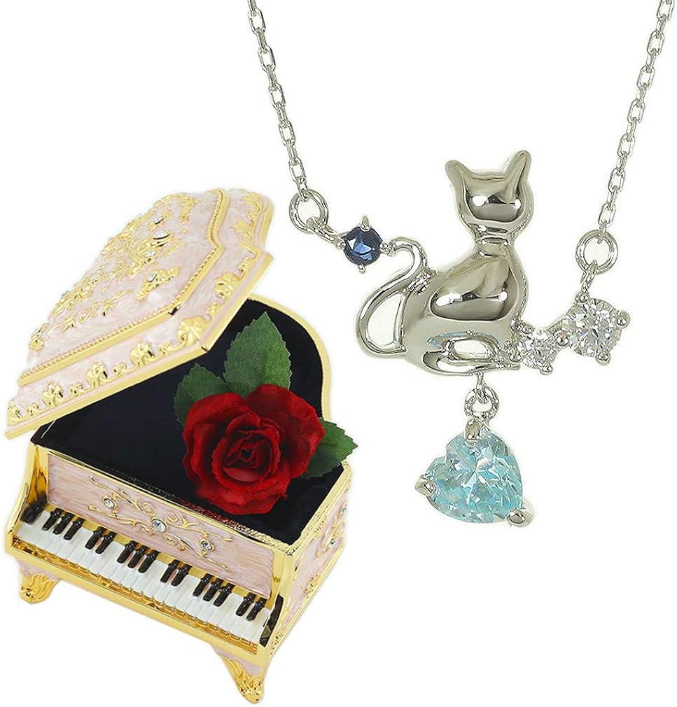 デバリエ Yg802 月誕生日プレゼント 女性 彼女 妻 母 恋人 人気 誕生石 愛用 天然石 オルゴールセット ゴールド 結婚記念日 レディース クリスタル 揺れる ネックレス1組 ネックレス オルゴール付きピアノジュエリーケース1組 アレルギーフリー エレガントモデル デバリエ Yg802 月誕生日プレゼント 女性 彼女 妻 母 恋人 人気 誕生石 愛用 天然石 オルゴールセット ゴールド 結婚記念日 レディース クリスタル 揺れる ネックレス1組 ネックレス オルゴール付きピアノジュエリーケース1組 アレルギーフリー エレガントモデル
