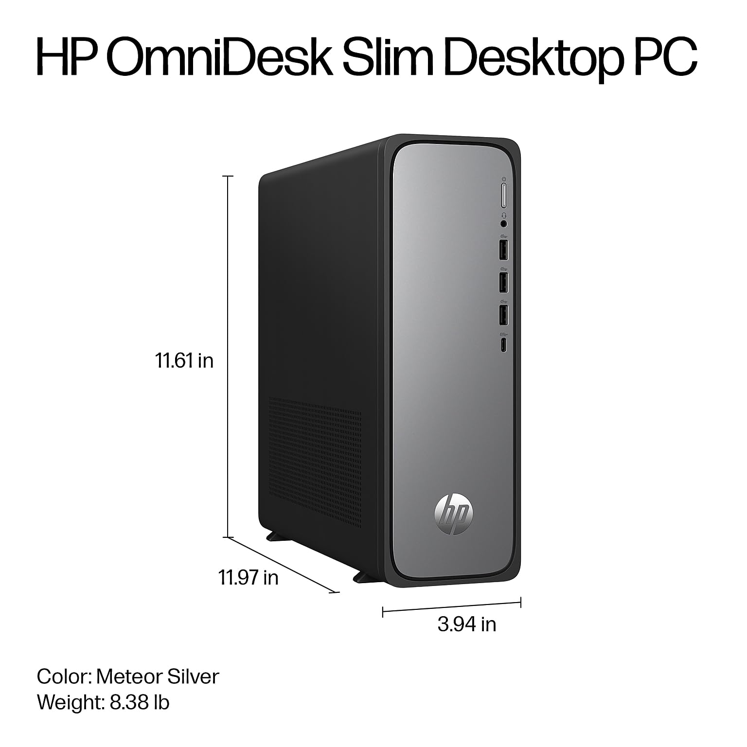 Amazon.com: HP OmniDesk Slim Desktop Computer, Intel Core i3-14100