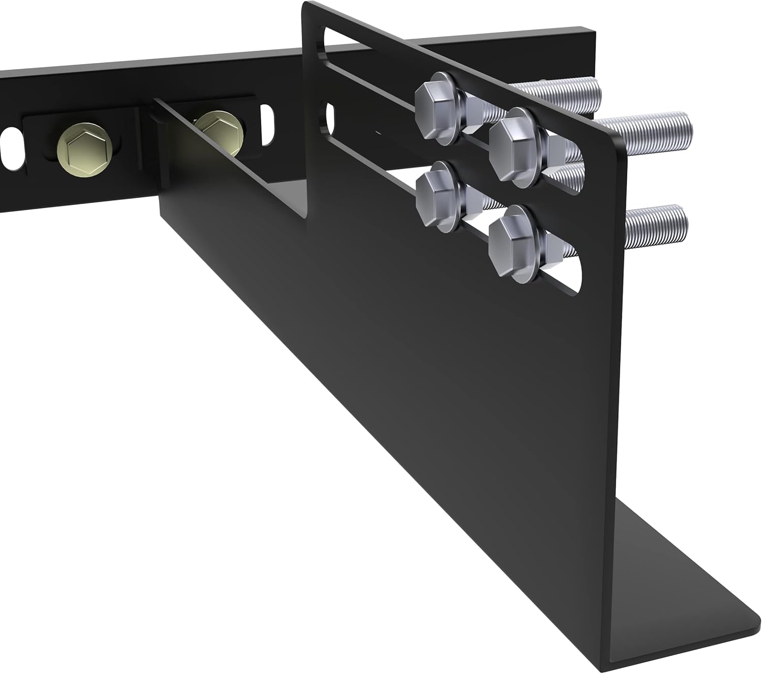 L300 Adjustable Base Headboard Brackets - Rock Solid Adapter Kit for Attaching Any Headboard to Your Adjustable Bed