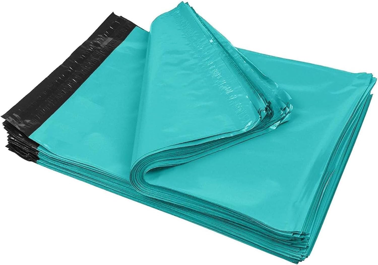iMBAPrice 10x13 Inch Teal Poly Mailers, 100-Pack โ Self-Seal Shipping Bags for Small Business, Clothing & Packaging, Waterproof Mailing Envelopes with Strong Adhesive