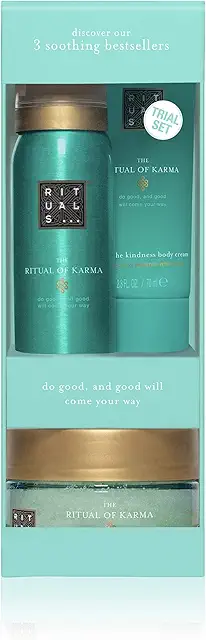Rituals Karma Probiergröße Set - Tvål och Handkräm med Lotos och Vit Te