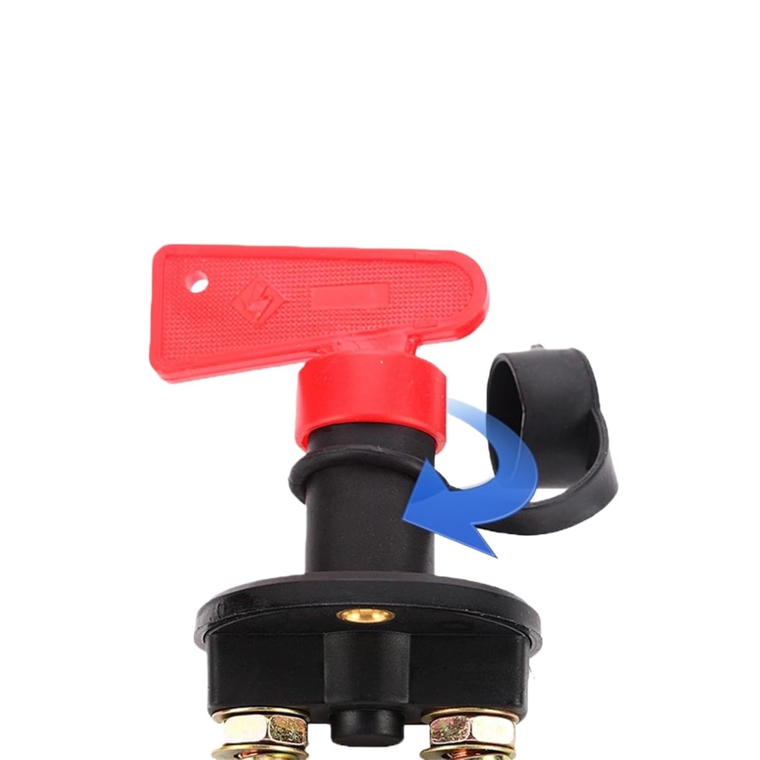 Car Battery Power Switch Disconnect Isolator Circuit Breaker Main Switch Kill Cut-Off Switch Insulated Rotary Key Truck