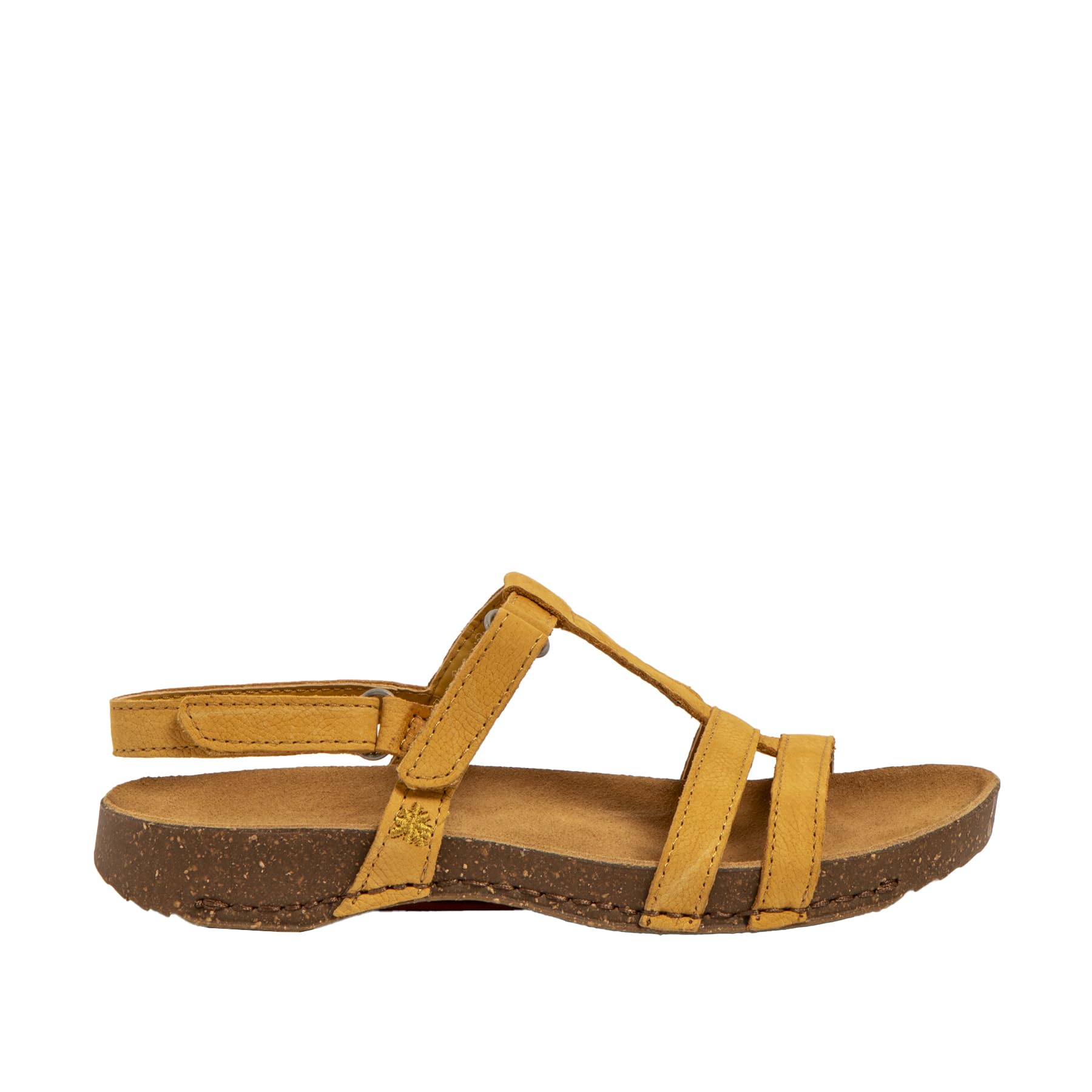 Art Women's 0946 I Breathe Flat Sandal, Honey, 7.5 UK