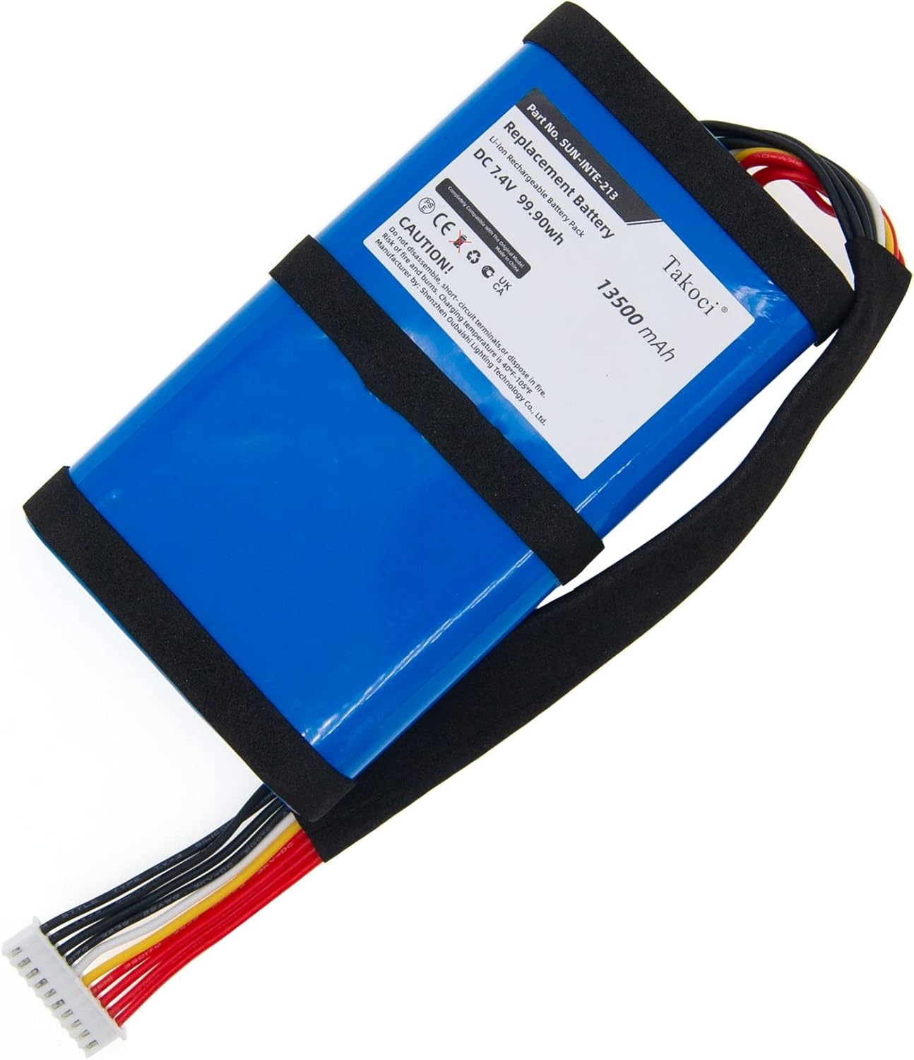 13500mAh Replacement Battery for Boombox 2 Battery, fits Part no SUN-INTE-213,SUN-INTE-268 (NOT for Boombox 1) - Image 5