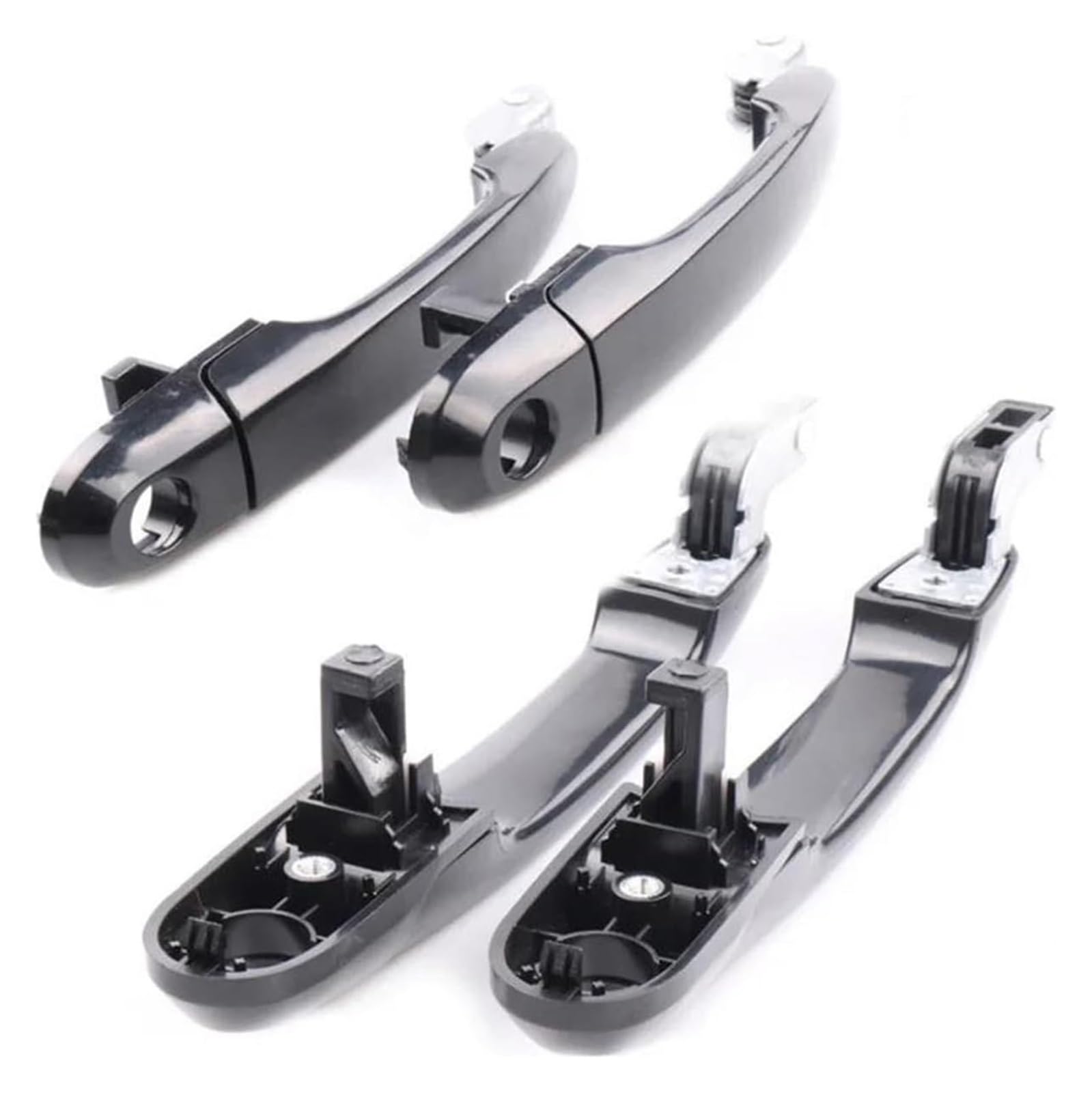 QWQTHGS Car Exterior Door Handle Cap for Hyundai for Tucson 2005-2009 Outside Door Handles Car Exterior Knob Handle(4pcs Set)