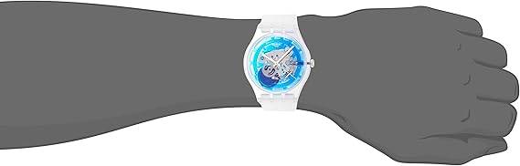 Montre Swatch New Gent SUOK129 BLUMAZING : Amazon.fr: Montres