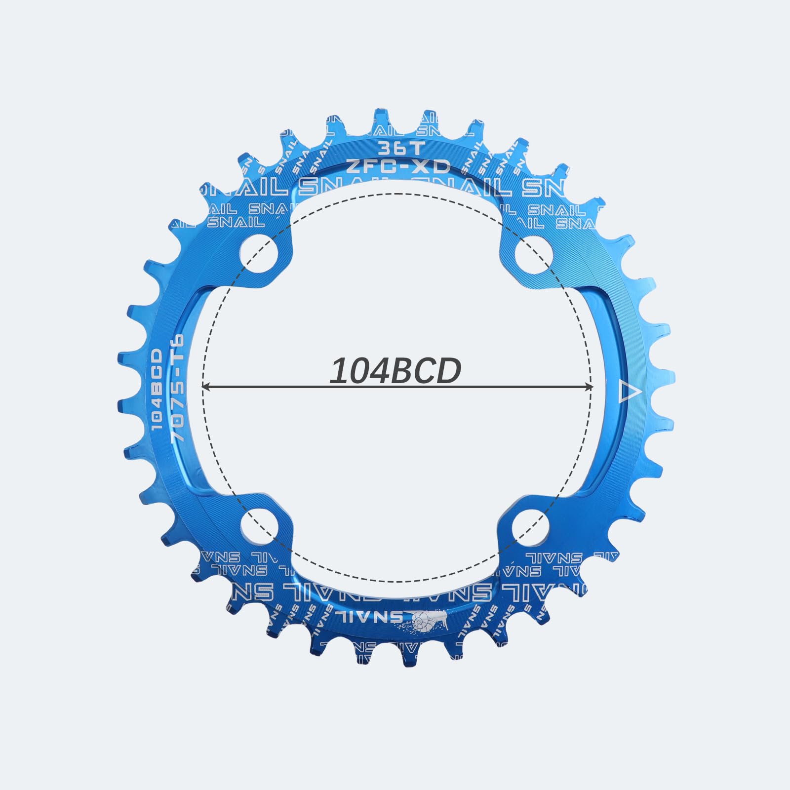 Amazon.com : DJC Bike Chainring 104BCD Round 30t 32t 34t 36t 38t Amazon.com : DJC Bike Chainring 104BCD Round 30t 32t 34t 36t 38t