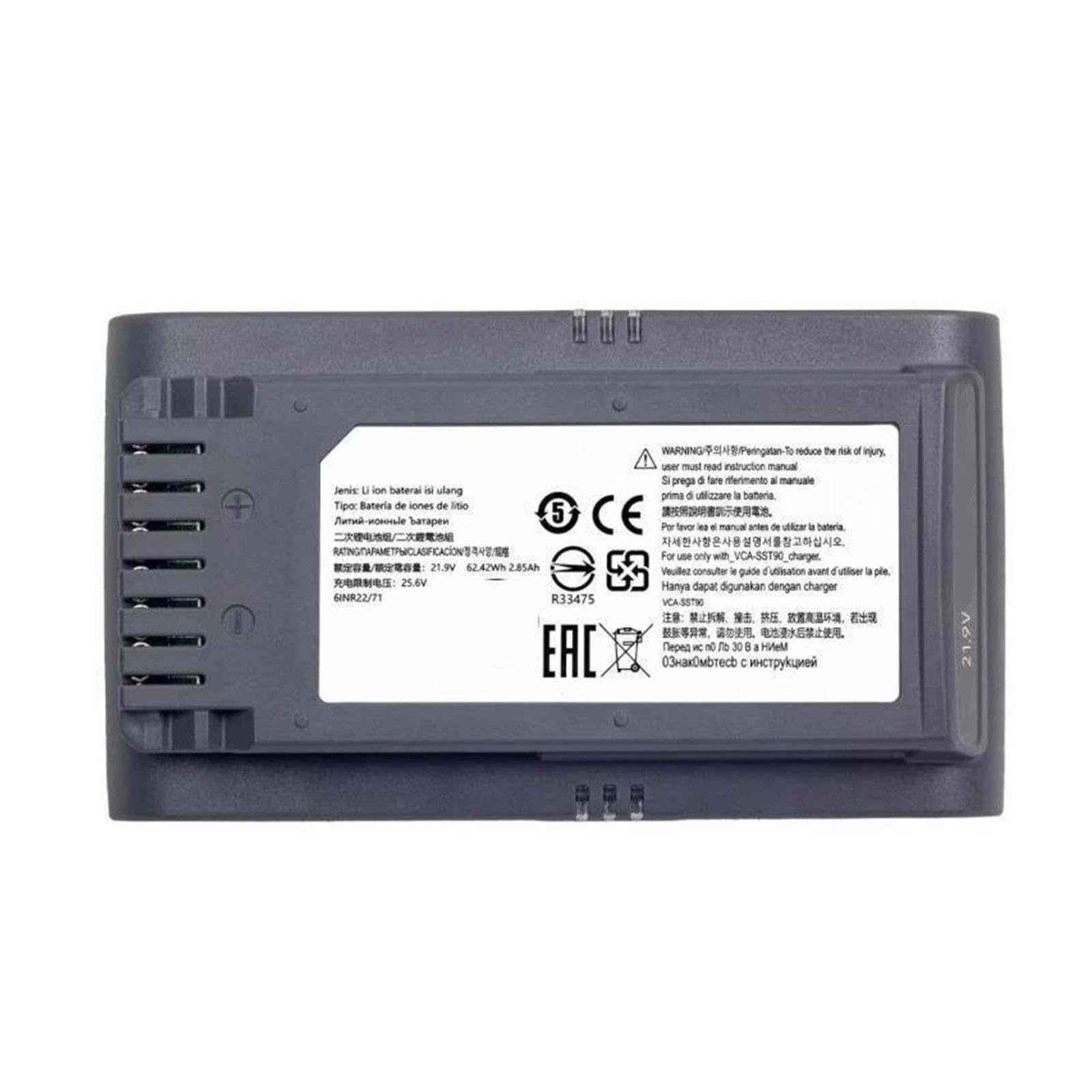 Compatibile con Samsung Sweeper VCA-SBT90 Batteria