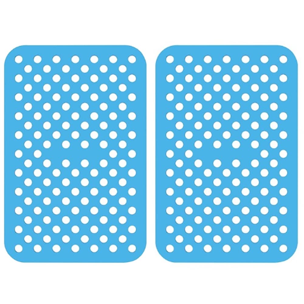 Reusable Silicone Air Fryer Liner Mat Non-Stick Steamer Pad Baking Inner Liner Cooking Mat For Kitchen Accessories Round