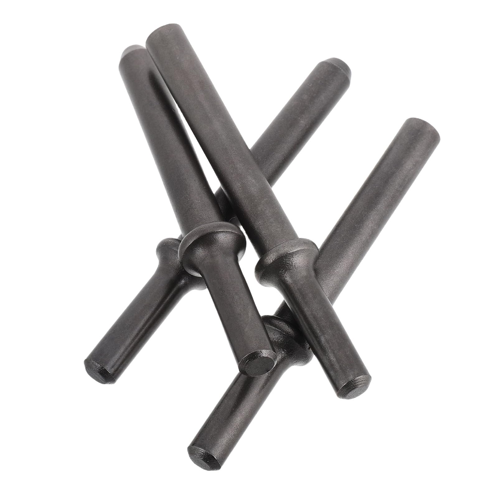 Ensemble 4 pièces d'outils à riveter pneumatiques burins et forets