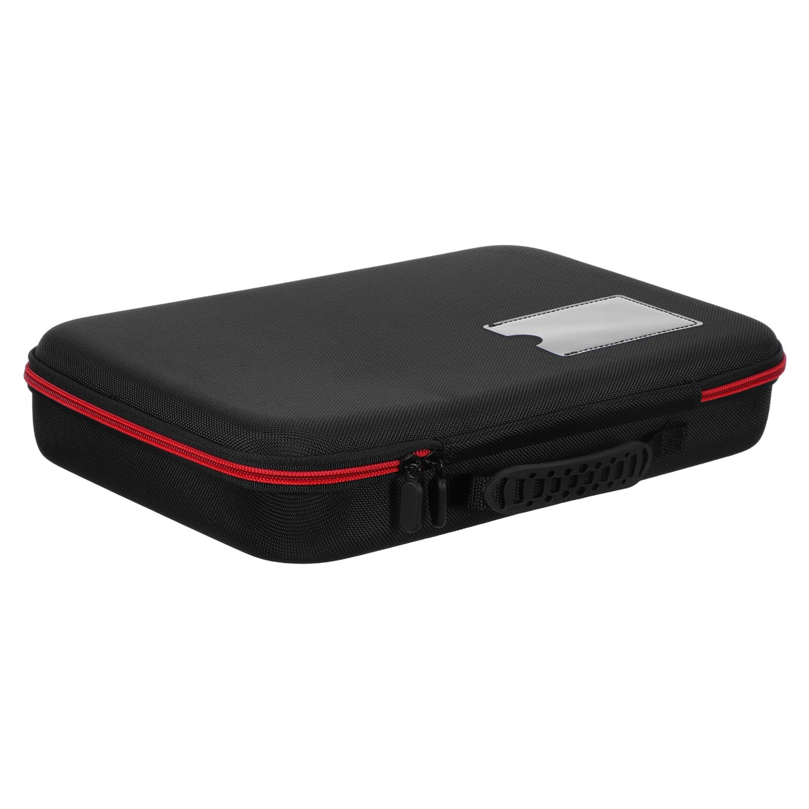Custodia Porta Batterie Resistente in Eva Maniglia, Organizer Compatto Anti-caduta per Batterie Aa Aaa Formato Cilindrico d 9v e Litio, Scatola Protettiva Ignifuga per Viaggi e