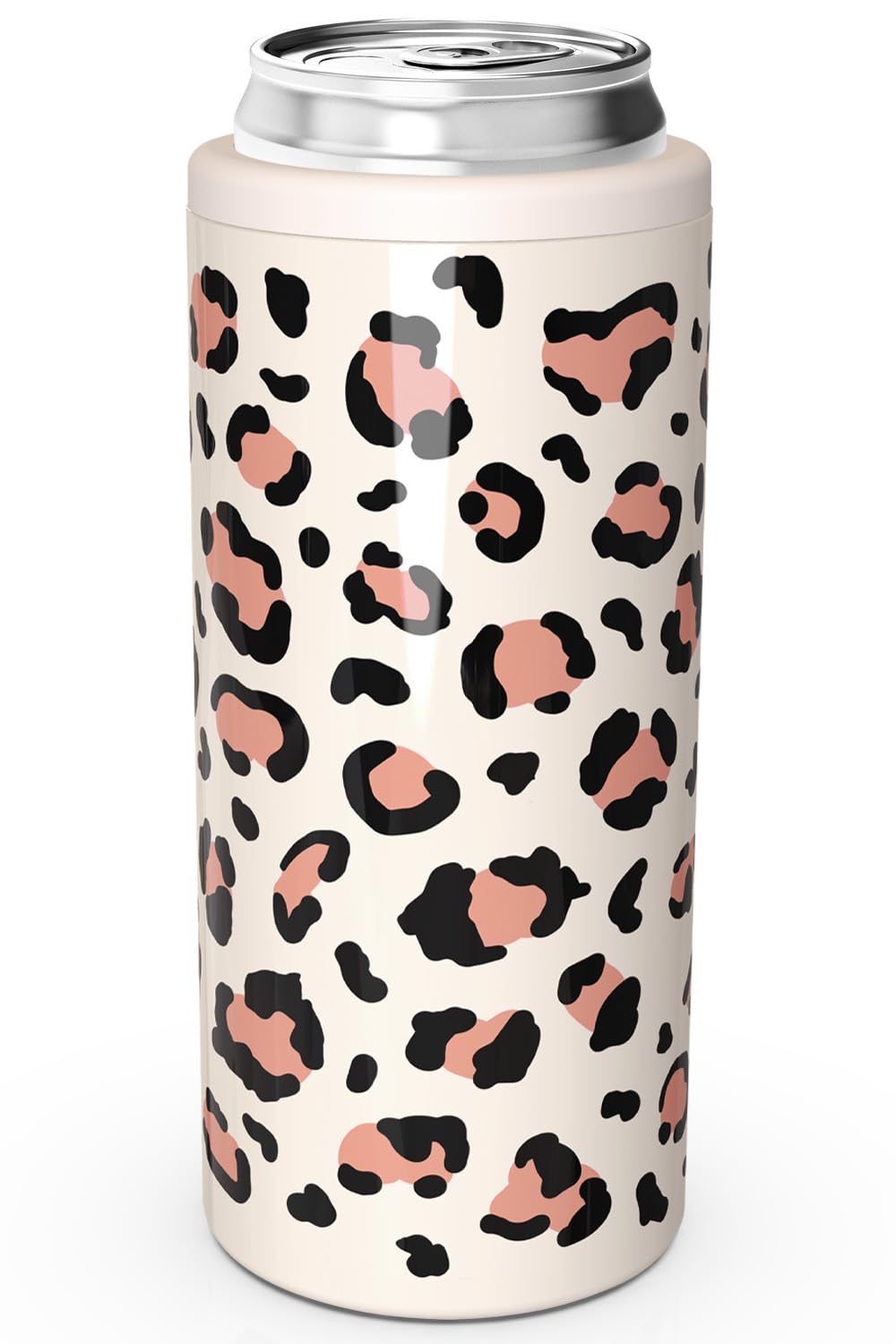 TILUCK Skinny Can Cooler, Stainless Steel Insulated Slim Cans, 12 oz | Beer & Hard Seltzer, Doucle-Walled Stainless Steel Ins