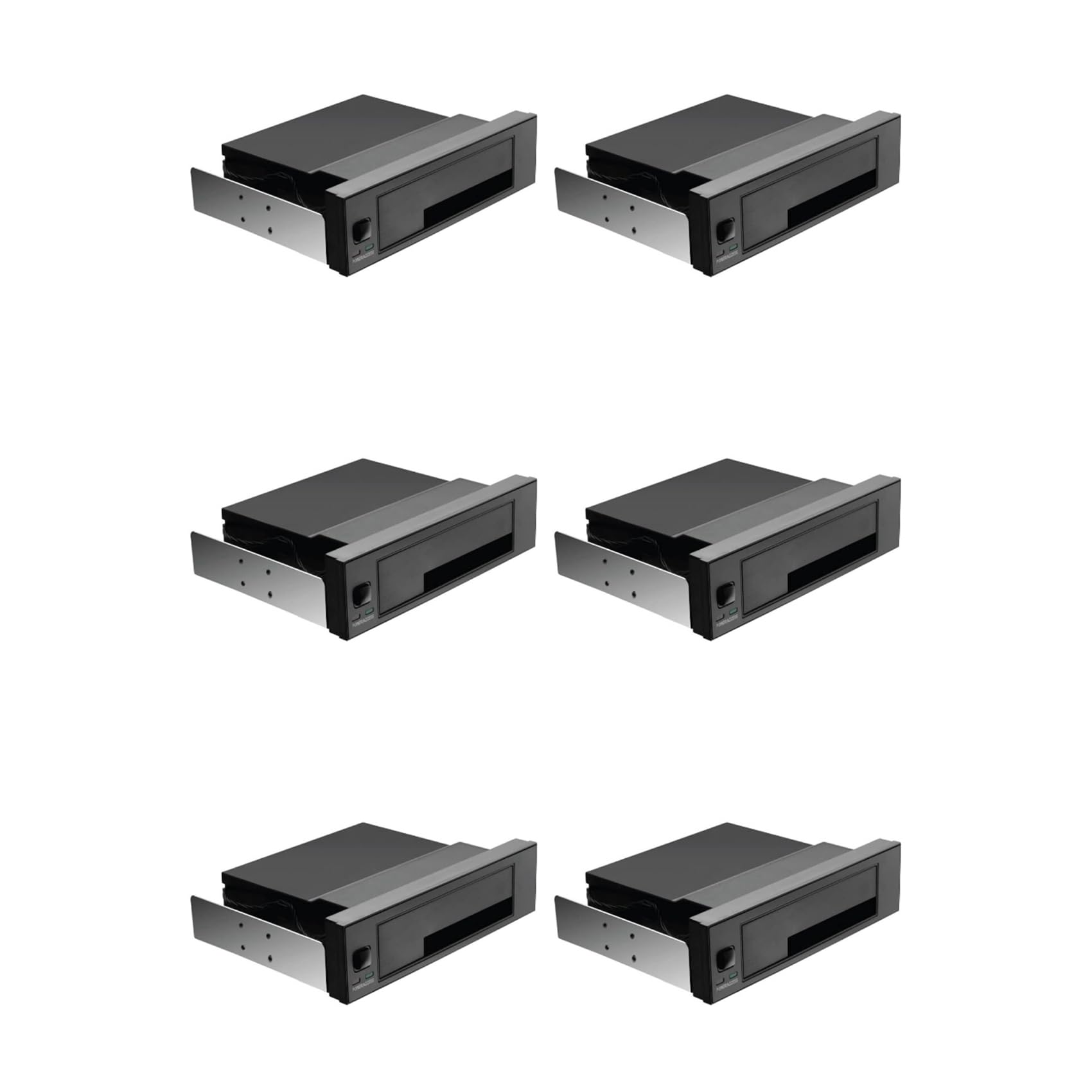 Rack Mobile Remplaçable à Chaud 6 Baies SATA III Interne - 8